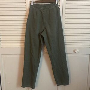 Vintage Esprit Olive Green Size 0 High Rise Wide Leg Pants